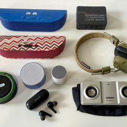 Various Bluetooth Speakers