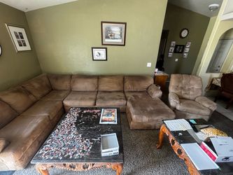 Couch and recliner