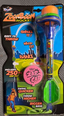 Zing ZoomBoom Rocketz Toy with Zap Cap