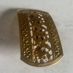 Vintage Brooch Gold Plated Rare 