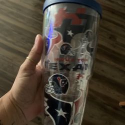 NFL Houston Texans All Over 24 oz Tumbler with Lid TERVIS