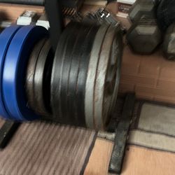45 pound olympic weight plates cast iron
