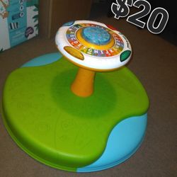 LeapFrog Letter-Go-Round Spin and Learn Toy. 
