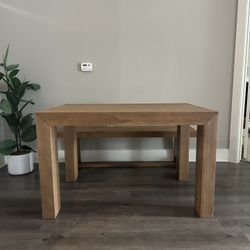 Plank & Beam Dining Table/ Bench 