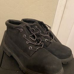 Black Timberland Boots