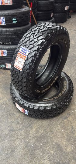 205/75/15 GENERAL GRABBER (2 TIRES ONLY)