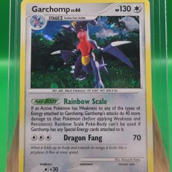 [Vintage]Garchomp Lv 66, 9/123, Holo, Rare Mysterious Treasures Pokemon Card TCG, VLP/NM