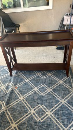 Buffet table