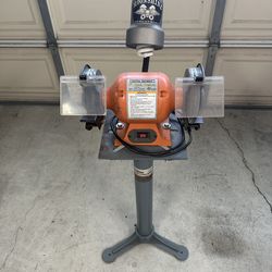 1/2 hp bench grinder with stand