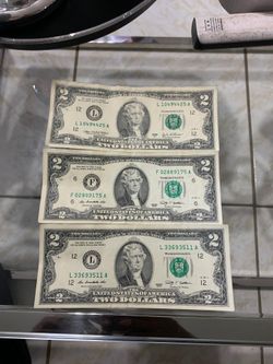 2 dollar bill 2009 2 dollar bill 2003