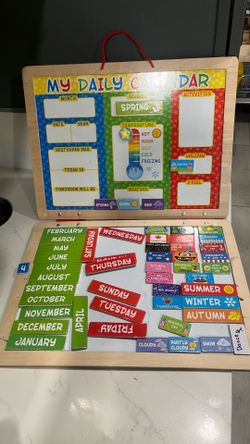 Magnetic Daily Calendar
