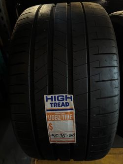 1 Pirelli Used Tire 295/35/20