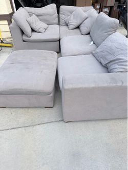 Thomasville Grey sectional