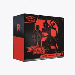 Pokemon Destined Rivals Elite Trainer Box 2025