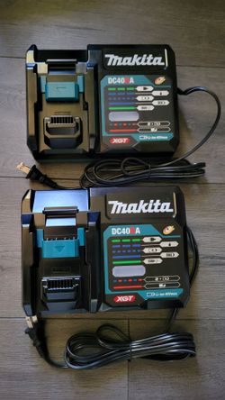 Makita XGT 40v max Chargers