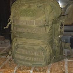 Army Tactical Bag, Helmet, Canteen 