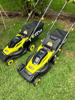 ONE+ HP 18V Brushless 16 in. Cordless Battery Walk Behind Push Lawn Mower