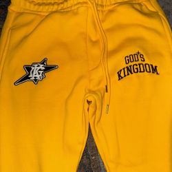 God’s kingdom flared sweats S brand new