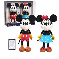 Disney Treasures from the Vault Mickey & Minnie Plush February 16" Sealed 
