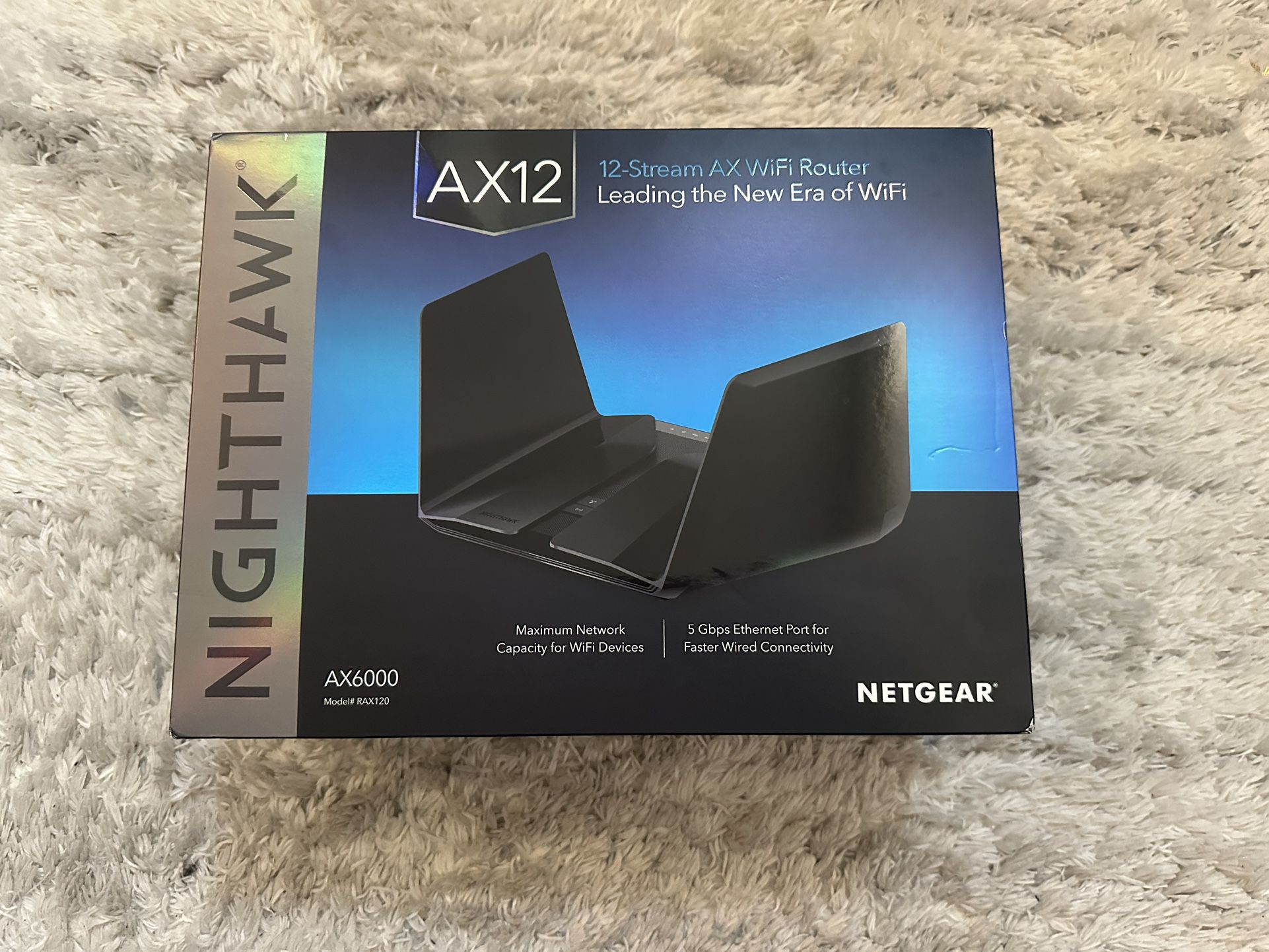 NETGEAR Nighthawk AX12 WiFi 6 Gaming Router