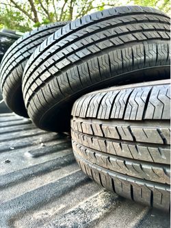 (3) 235-70-16 GreenMax Sport tires..