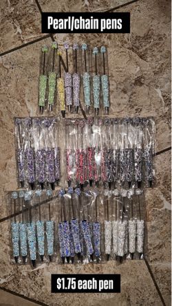 Beadable pens