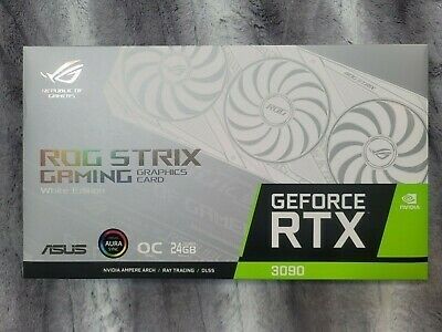 ASUS GeForce RTX 3090 Strix WHITE OC NON-LHR - 🚀IN HAND📦SHIPS ASAP🚚