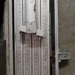 Pipe measurering device to level pipes w laser