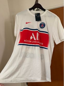 Lionel Messi Paris Saint-Germain Nike Football Soccer Shirt Men’s L New