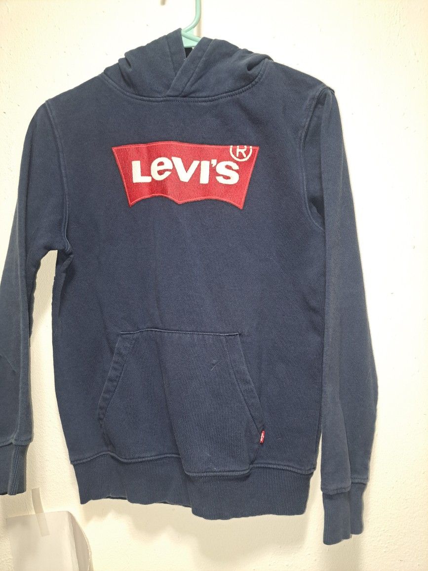 Boys Levi's Hoodie -Size 14-16 Navy Blue