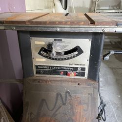 Craftsman Table Saw 9inch