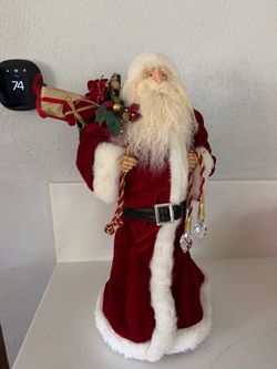 Large Santa Claus Christmas Figurine Decoration