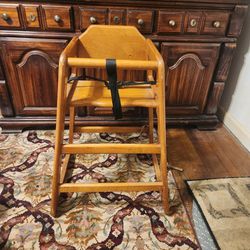 Wooden Highchair/Toddler Seat