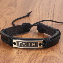 “FAITH” Slipknot Bracelet 