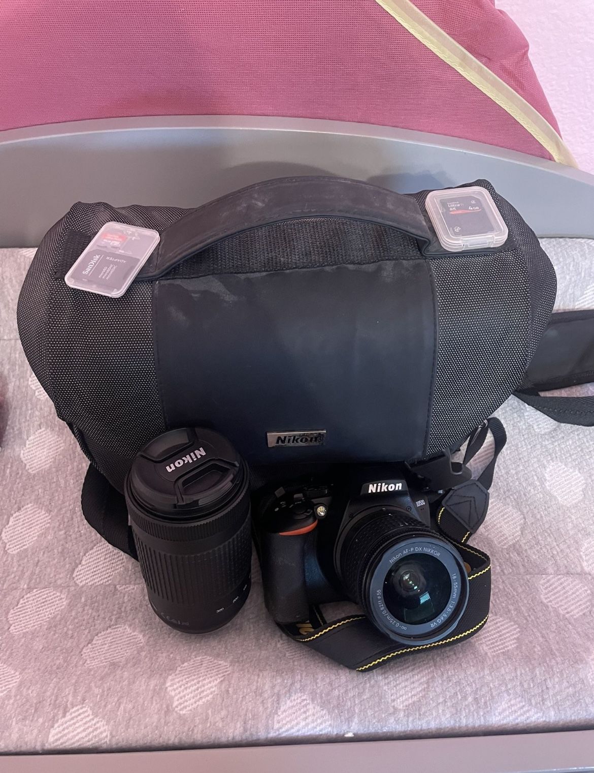 Nikon d3500 Camera Set W/accessories