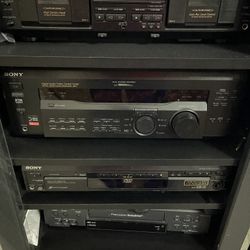 Sony , DVD , Receiver , Tape Player , MIT-VCR
