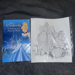 Disney Cinderella Coloring And Activity Book