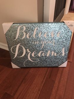 Word Graphic Glitter Picture