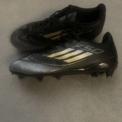Adidas Men’s F50 Pro Firm Ground Cleats Soccer Size 8 Black | IE0599 |