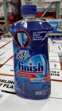 Halfsies at Costco: Jet dry finish rinse aid plus, two for one at Costco