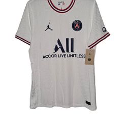Nike Jordan PSG ADV Paris Saint-Germain Soccer Jersey DH7467-101 Men Sz Medium