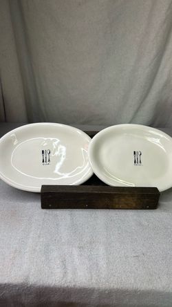 Rae Dunn Artisan Collection Oval Plates