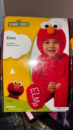 Elmo infant costume