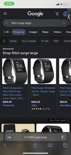 fitbit small & large 