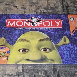 Monopoly Shrek DreamWorks Collectors Edition (2007) Brand New & Factory Sealed!!
