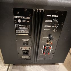 Cerwin Vega Powered Sub Woofer 