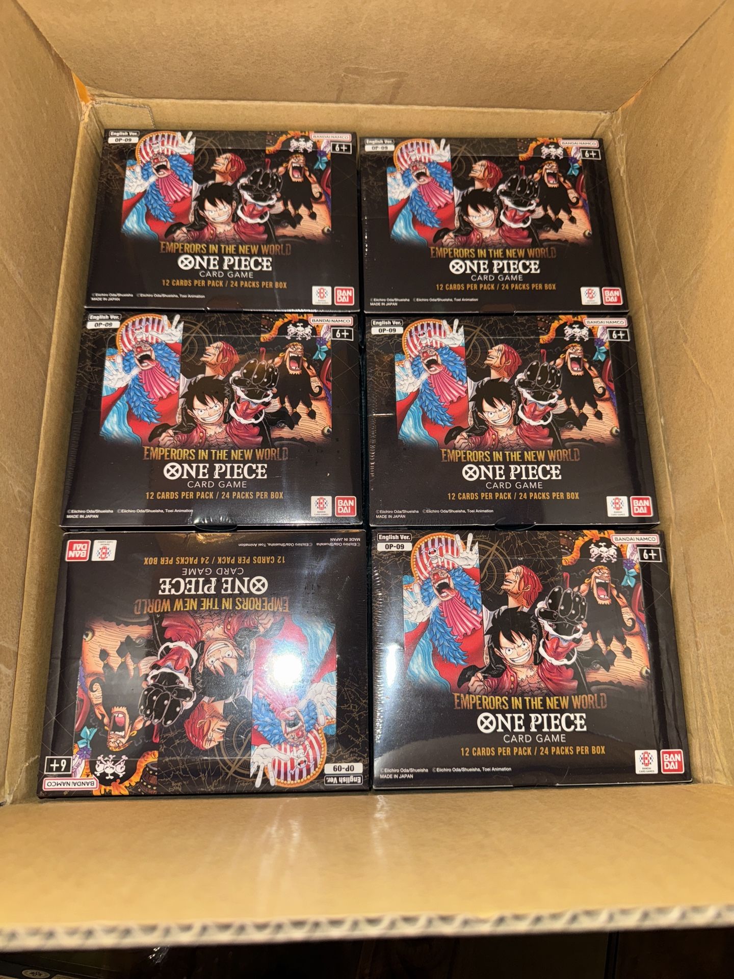 scarlet and violet journey together booster box One Piece TCG: Emperors in the New World [OP-09] (J) Booster Box — Smoke  and Mirrors Hobby