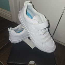 $45obo Converse Leather Pro Blaze Strap Size 1Y And 2Youth