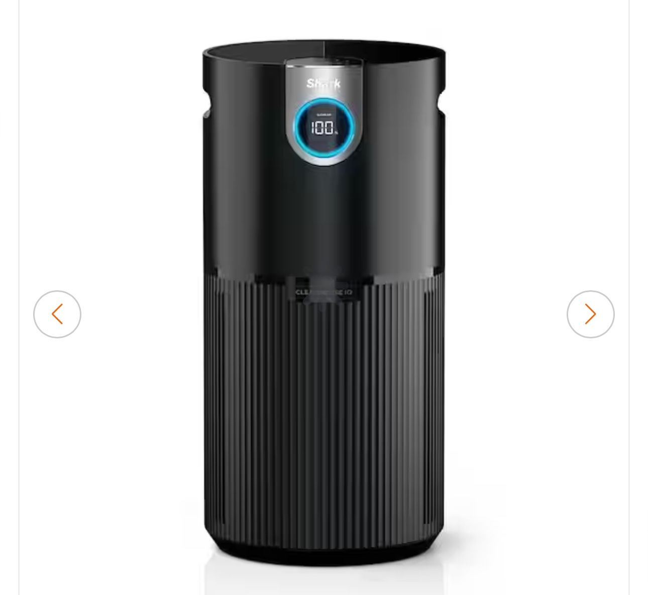True Console 1000 sq. ft. HEPA Filter Air Purifier and Cleaner in Blacks with True NanoSeal, Cleansense IQ and Odor Lock