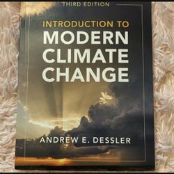 Introduction To Modern Climate Change ( Third Edition)